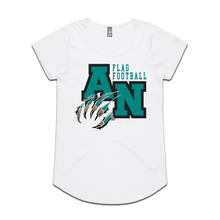 Load image into Gallery viewer, ANHS Flag Football Womens Claw Tee
