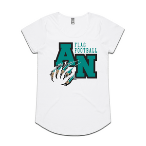 ANHS Flag Football Womens Claw Tee