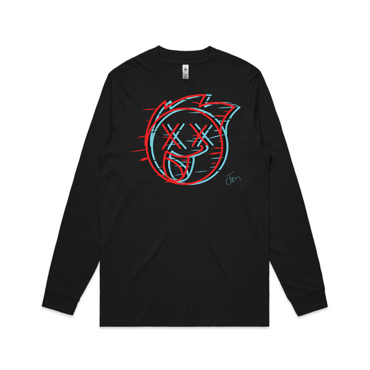 Glitch Long Sleeve Tee